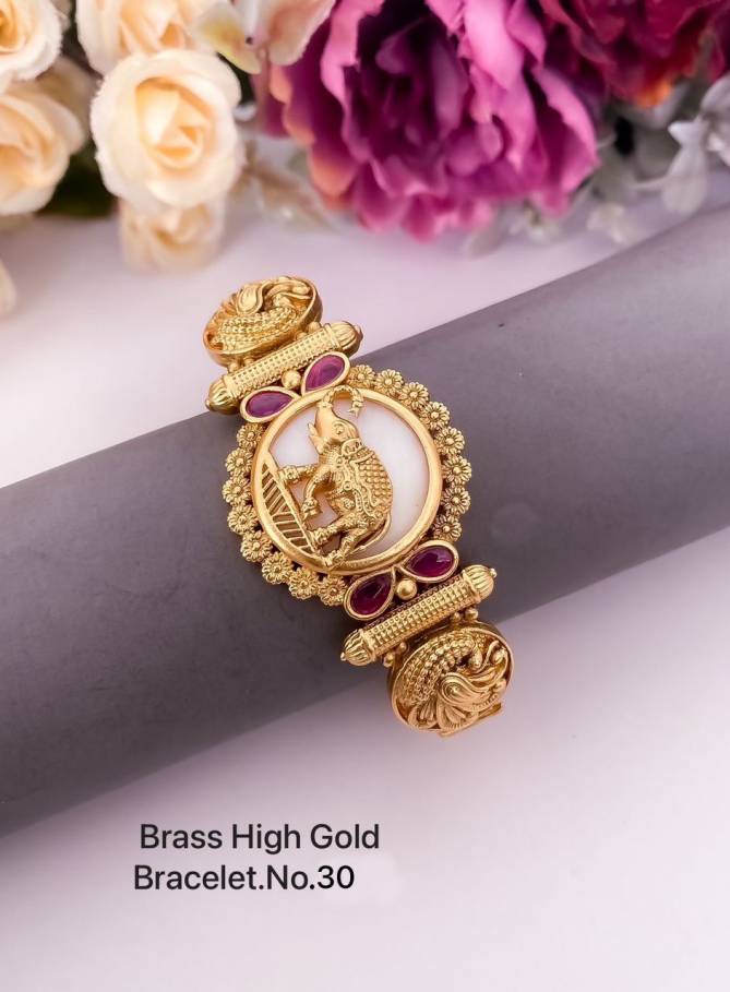 Accessories Fancy Brass High Gold Copper Bracelets 4 Catalog
